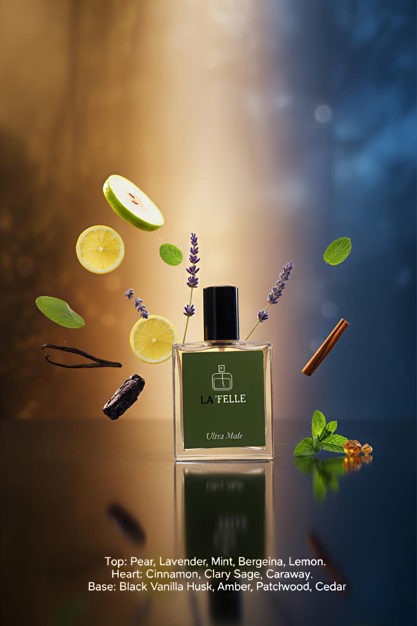 L’A FELLE – Ultra Male( used by Siddharth Malhotra and others) Eau de Parfum – 60 ml