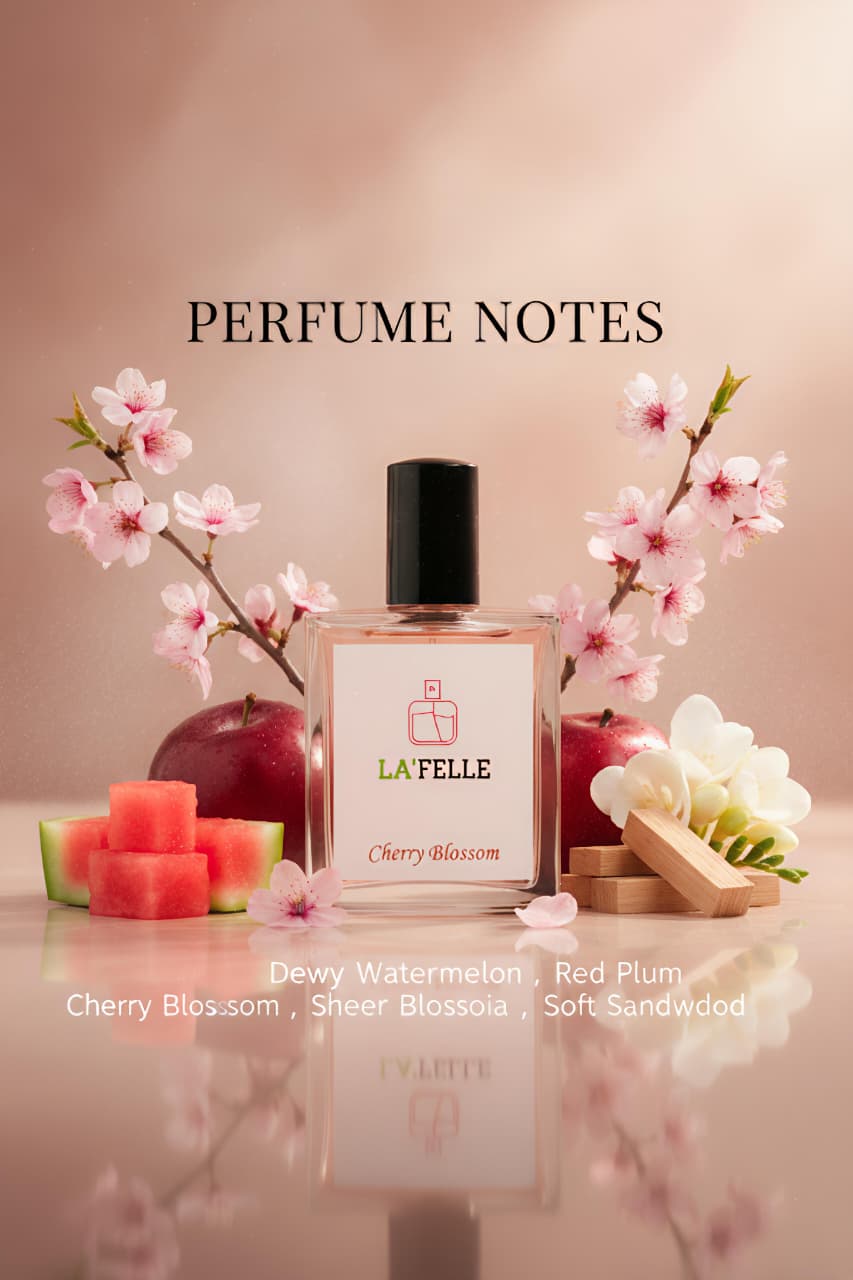 L’A FELLE – Cherry Blossom Eau de Parfum (60ml)
