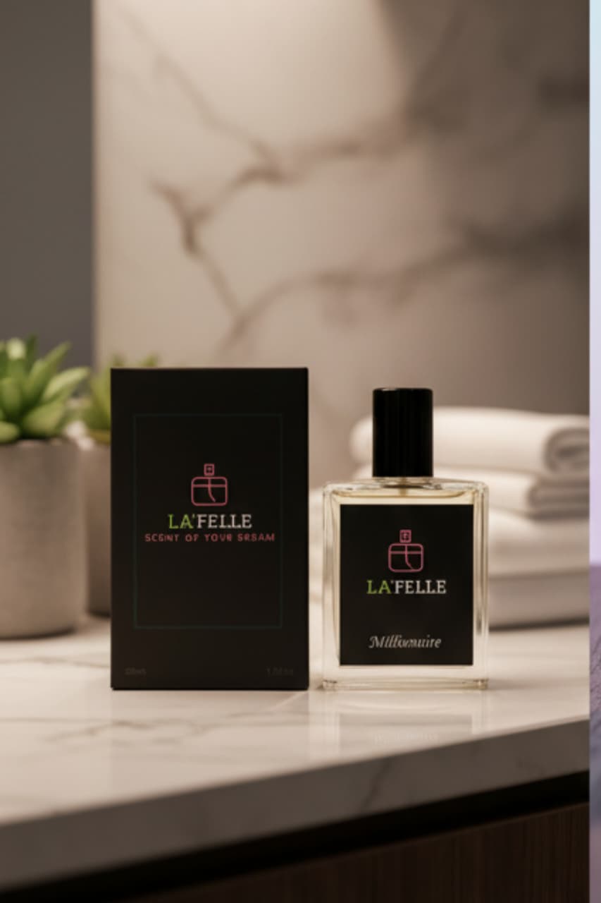 LA’FELLE Millionaire ( used by sanjay dutt and others) Eau De Parfum -(60ml)