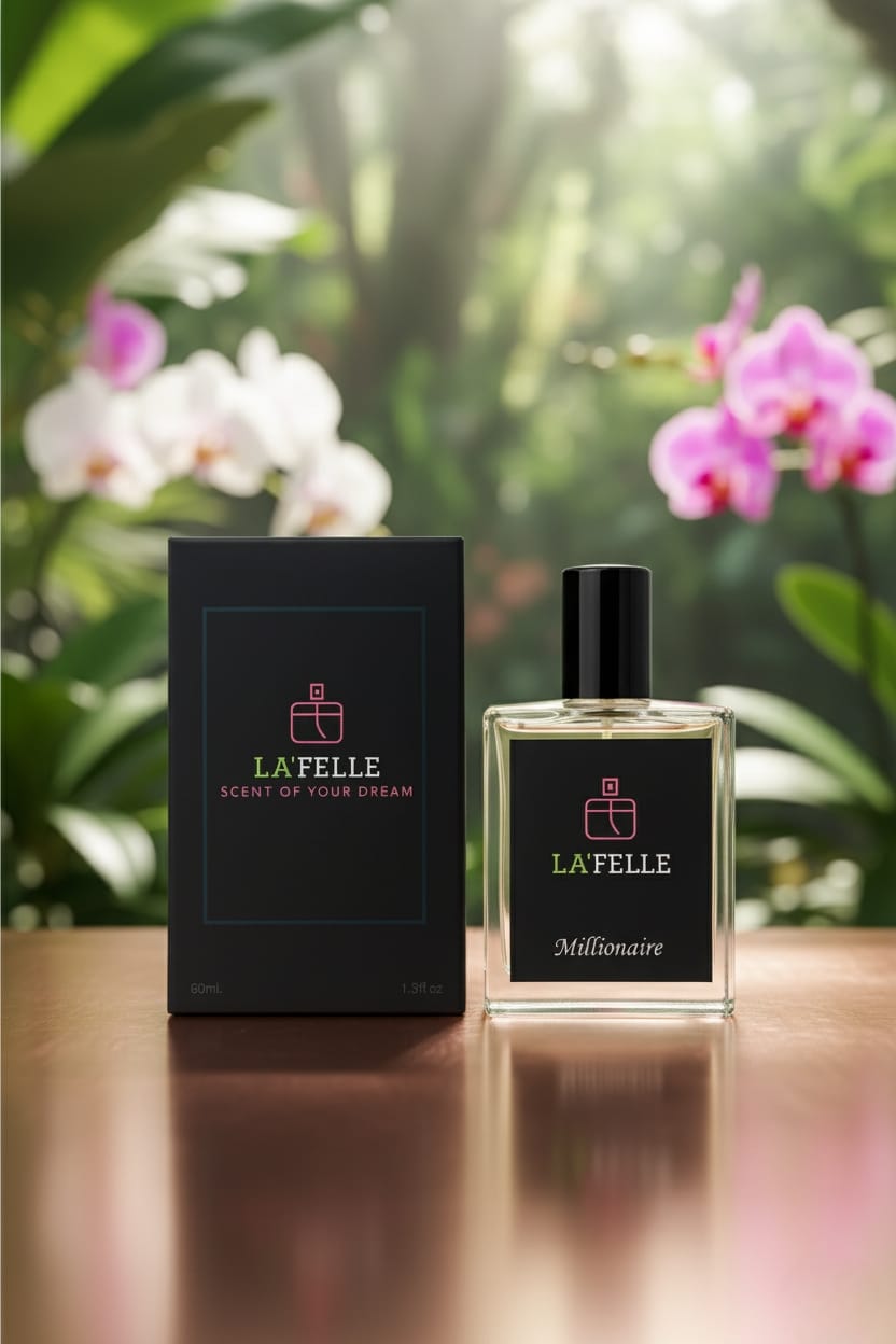 LA’FELLE Millionaire ( used by sanjay dutt and others) Eau De Parfum -(60ml)