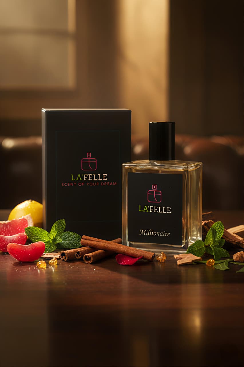 LA’FELLE Millionaire ( used by sanjay dutt and others) Eau De Parfum -(60ml)